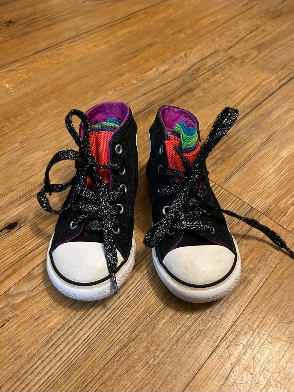 Kids Converse Black Size 8